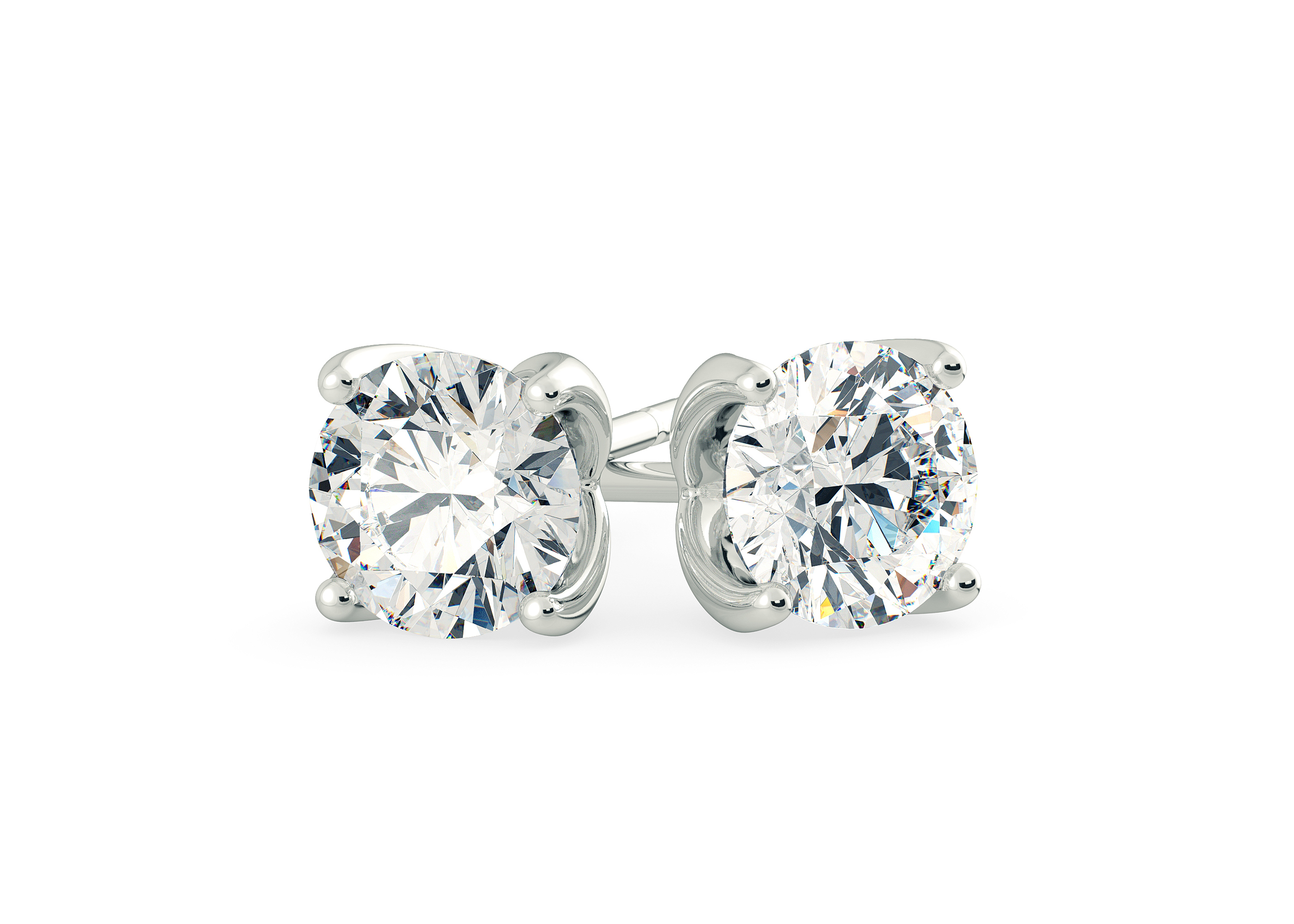 Mirabelle Diamond Stud Earrings