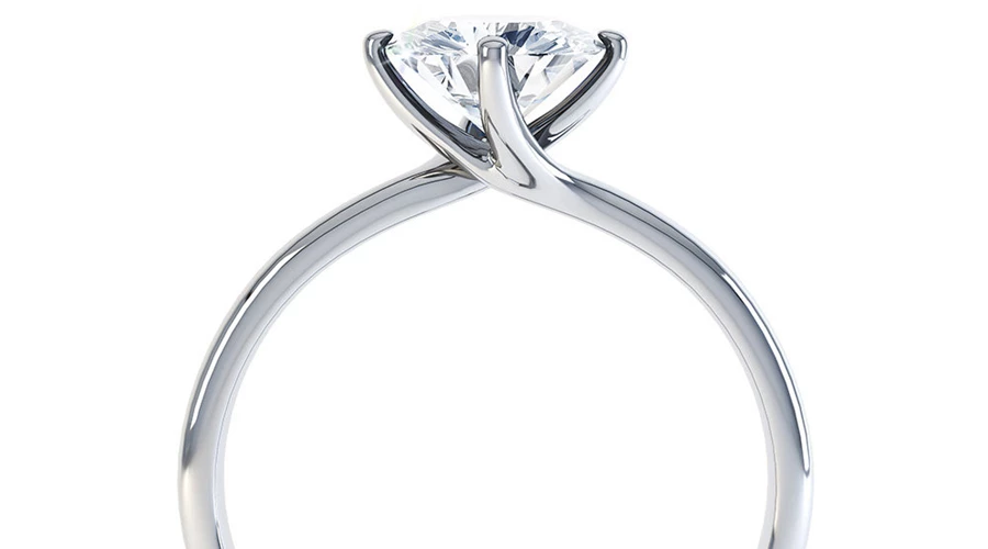 Contemporary Solitaire Rings
