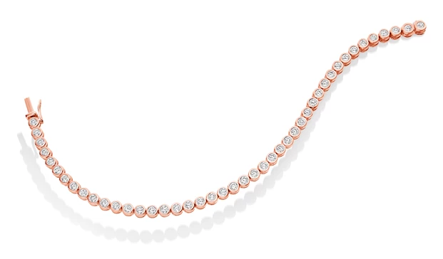 4ct Carina Diamond Tennis Bracelet in 18K Rose Gold