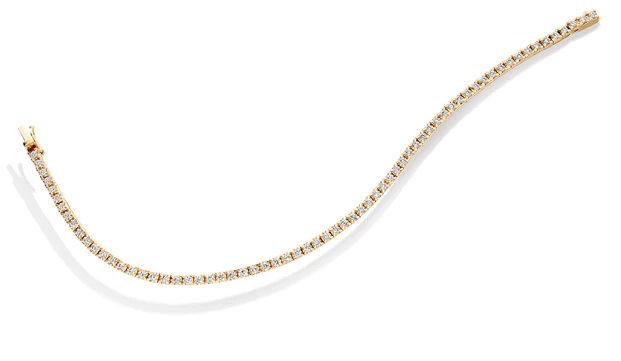 2ct Ettore Diamond Tennis Bracelet in 18K Yellow Gold