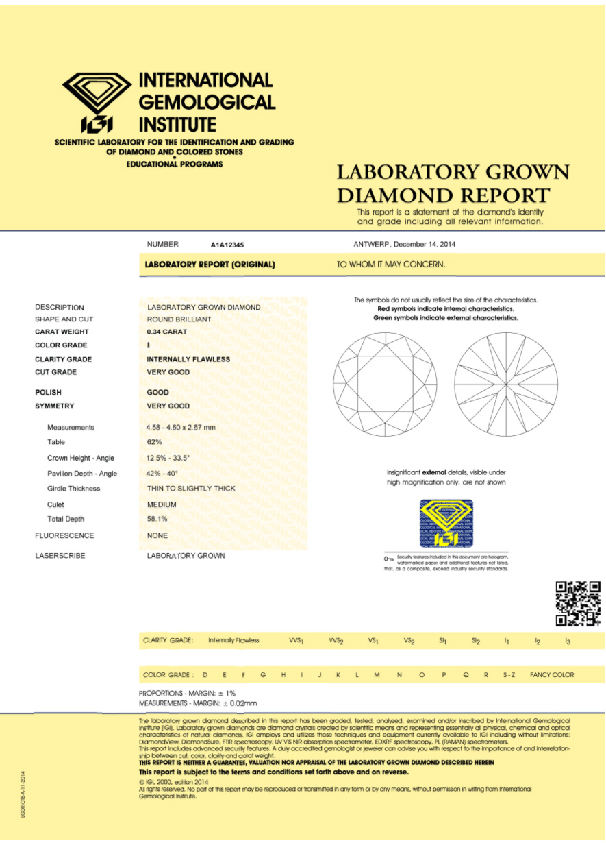 lab created diamonds gia