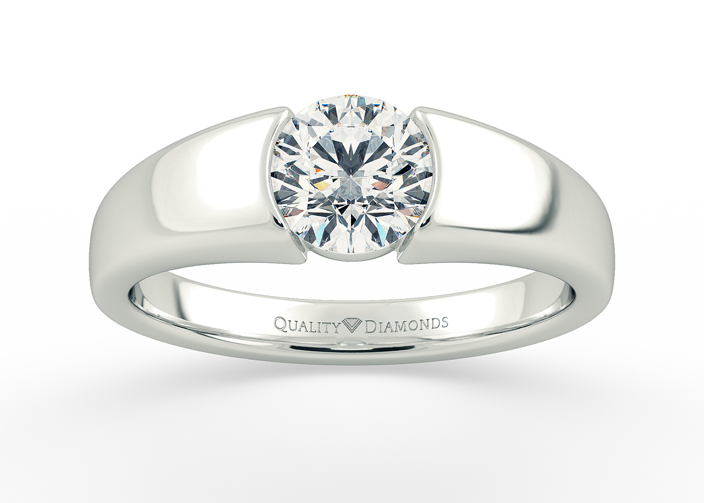 modern style diamond rings