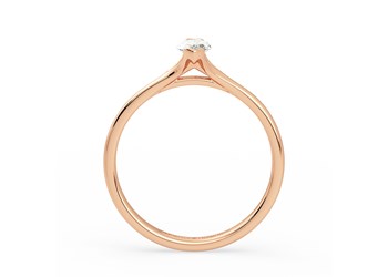 Marquise Kalila Diamond Ring in 18K Rose Gold